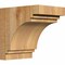 Ekena Millwork Pescadero Rough Sawn Corbel, Western Red Cedar, 6"W x 8"D x 8"H COR06X08X08PEC00RWR - alternate 1
